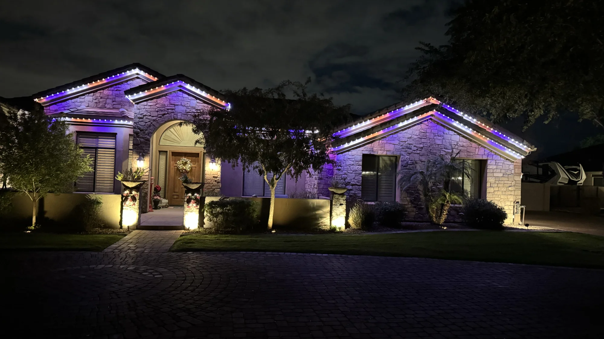 CelebRight LED lighting system installation Glendale home West Valley