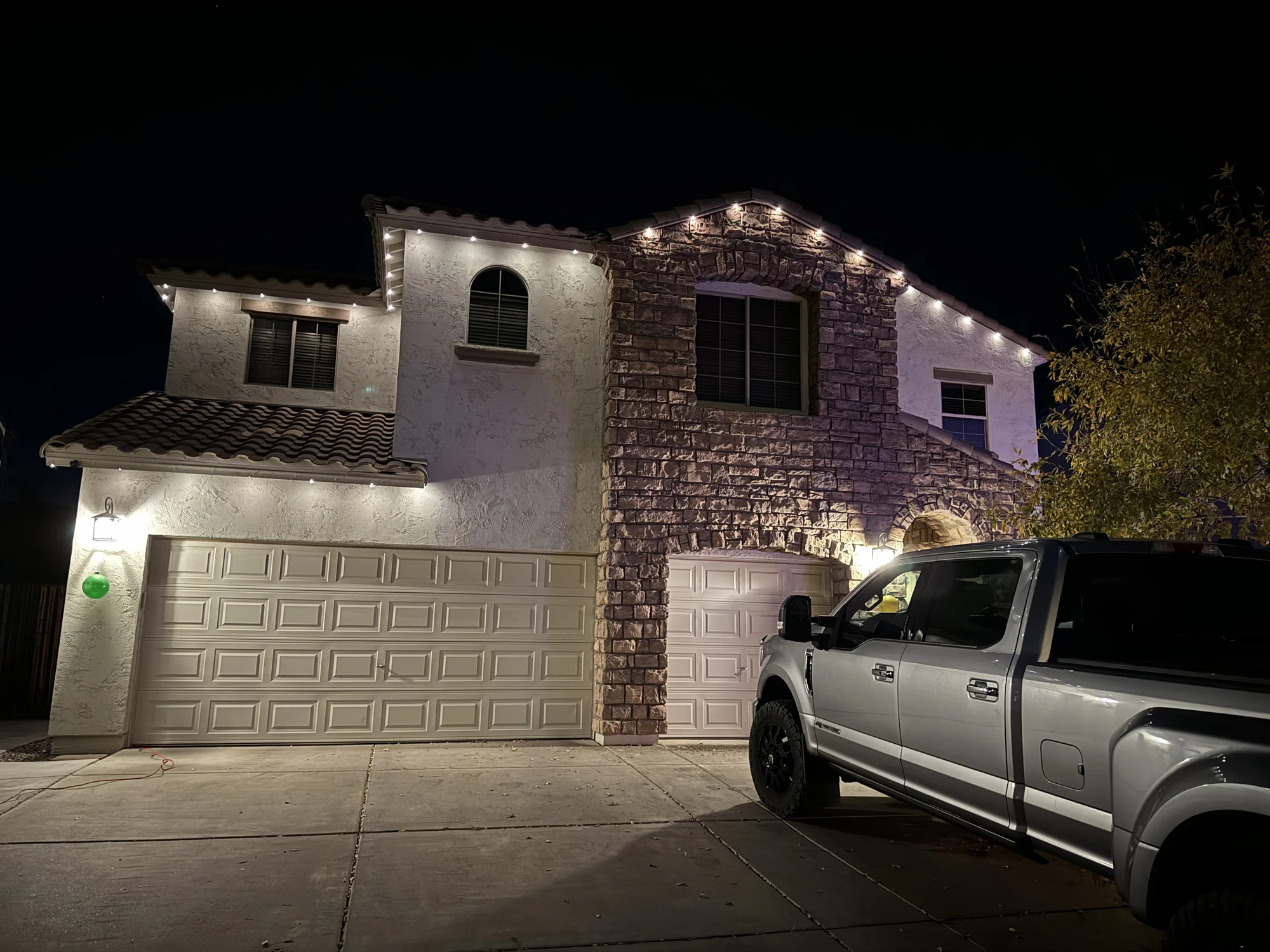 Year-round LED holiday lighting customization