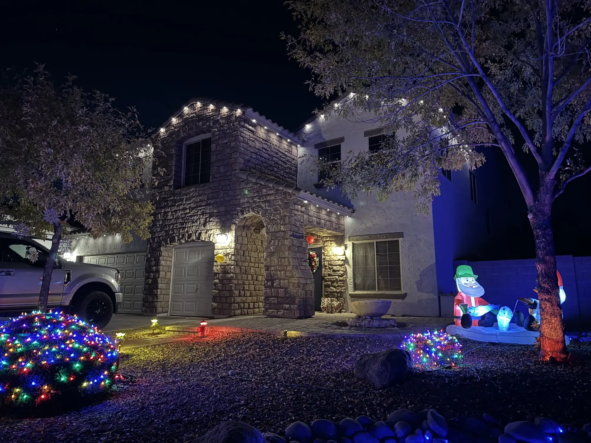 Event and special occasion permanent LED lighting customization