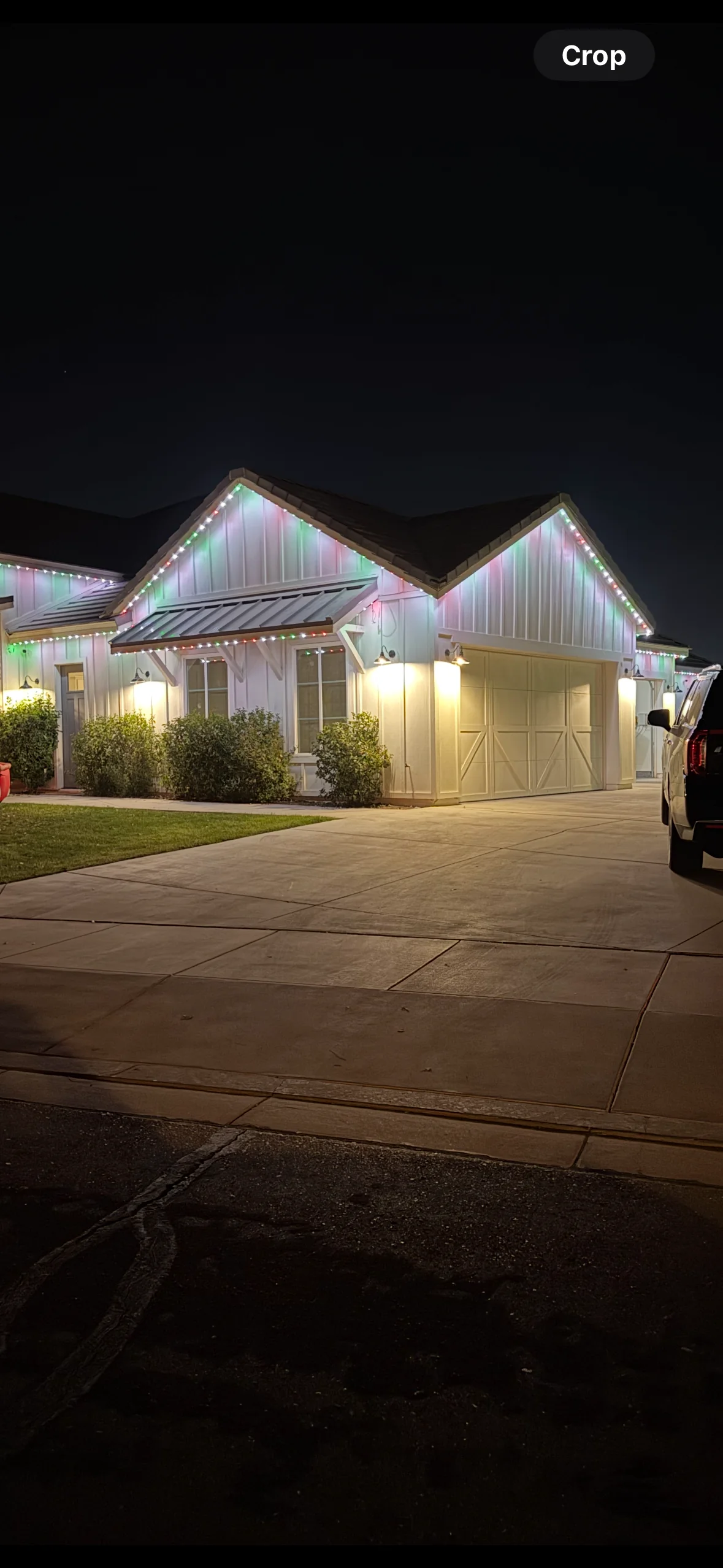 Permanent LED lighting installation South Tempe Arizona