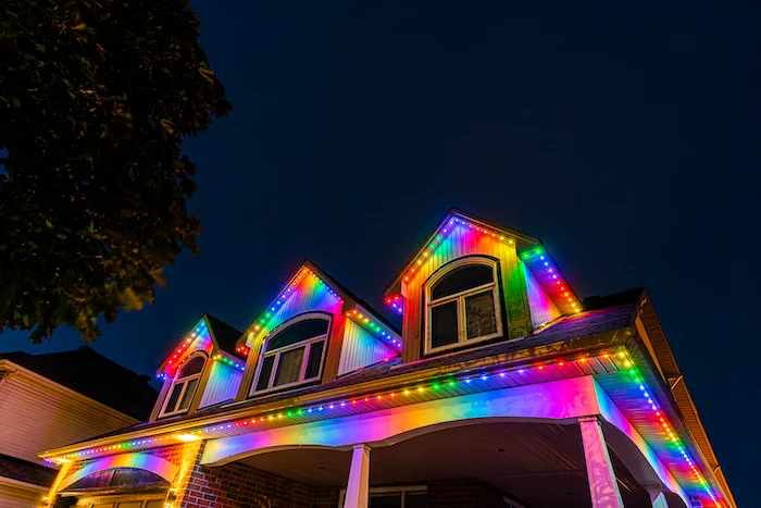 Holiday outdoor lighting design