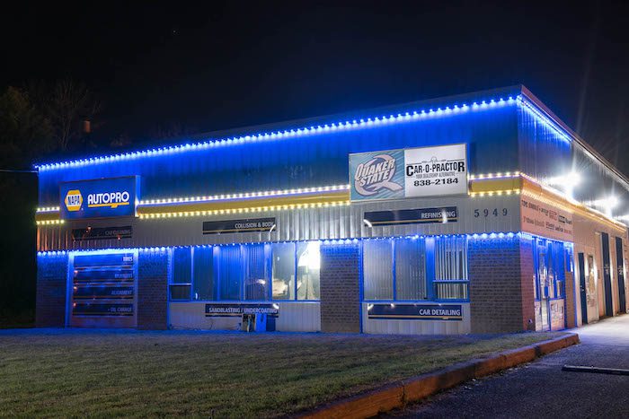 Commercial permanent lighting in Gilbert, AZ